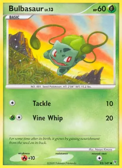 Bulbasaur, Supreme Victors, no. 93