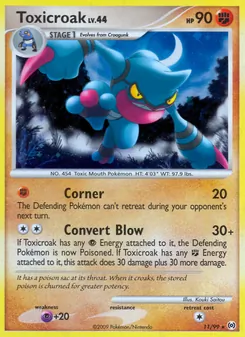 Toxicroak, Arceus, n° 11