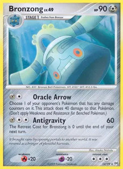Bronzong, Arceus, n° 14