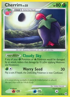 Cherrim, Arceus, n° 15
