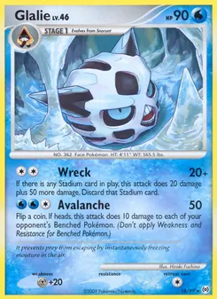 Glalie, Arceus, n° 18