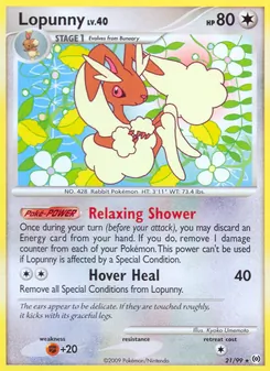 Lopunny, Arceus, n° 21