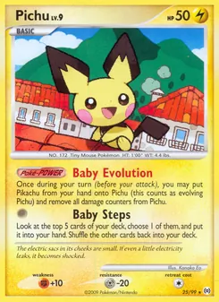 Pichu, Arceus, n° 25