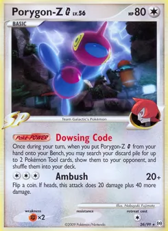 Porygon-Z G, Arceus, n° 26