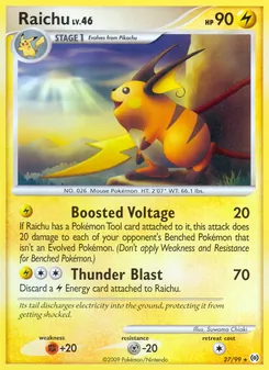 Raichu, Arceus, n° 27