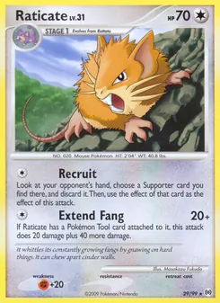 Raticate, Arceus, n° 29