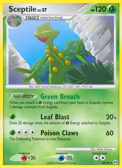 Sceptile, Arceus, n° 30