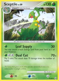 Sceptile, Arceus, n° 31