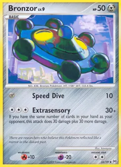 Bronzor, Arceus, n° 34