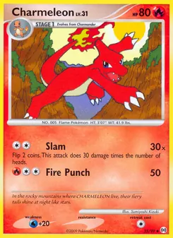 Charmeleon, Arceus, n° 35