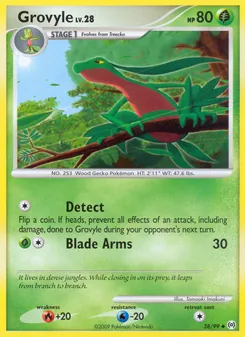 Grovyle, Arceus, n° 38