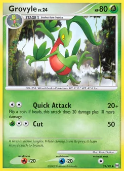 Grovyle, Arceus, n° 39