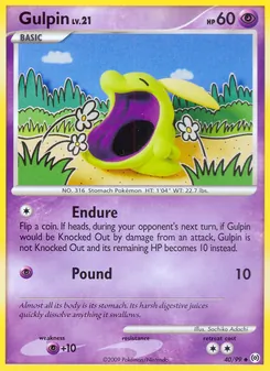 Gulpin, Arceus, n° 40