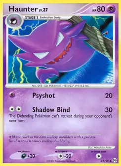 Haunter, Arceus, n° 42