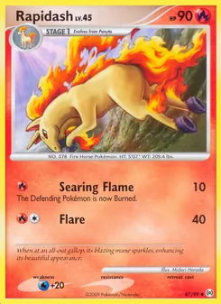 Rapidash, Arceus, n° 47