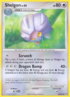 Shelgon, Arceus, n° 48