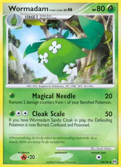 Wormadam Plant Cloak, Arceus, n° 49