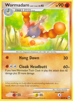 Wormadam Sandy Cloak, Arceus, n° 50