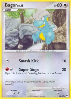 Bagon, Arceus, n° 52