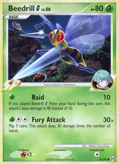 Beedrill G, Arceus, n° 53