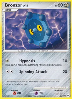 Bronzor, Arceus, n° 54