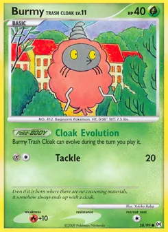 Burmy Trash Cloak, Arceus, n° 58