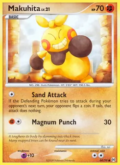 Makuhita, Arceus, n° 68