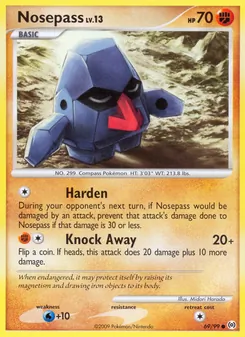 Nosepass, Arceus, n° 69