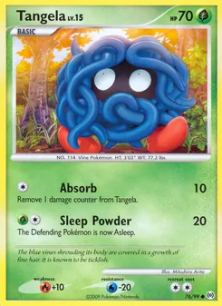Tangela, Arceus, n° 76