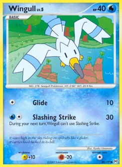 Wingull, Arceus, n° 80