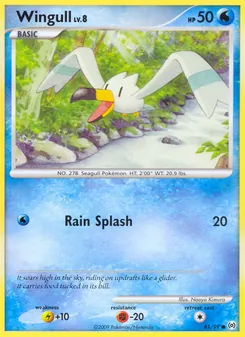 Wingull, Arceus, n° 81