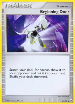 Beginning Door, Arceus, n° 82