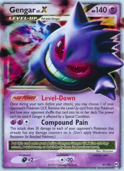 Gengar LV.X, Arceus, n° 97