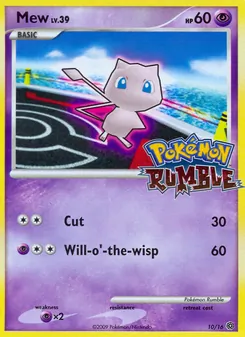 Mew, Pokémon Rumble, no. 10
