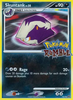 Skuntank, Pokémon Rumble, no. 13