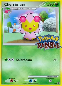 Cherrim, Pokémon Rumble, no. 2