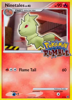 Ninetales, Pokémon Rumble, no. 3
