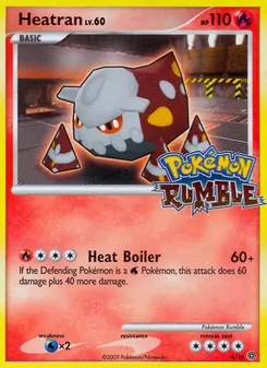 Heatran, Pokémon Rumble, no. 4