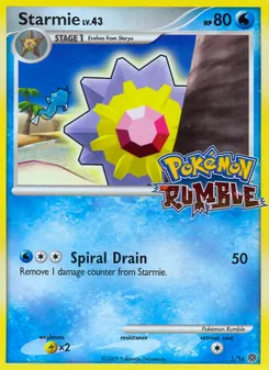 Starmie, Pokémon Rumble, no. 5