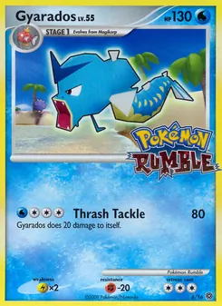 Gyarados, Pokémon Rumble, no. 6