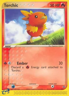 Torchic, Nintendo Black Star Promos, no. 17