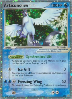 Artikodin ex, Promo Nintendo, n° 32