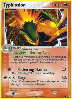 Typhlosion, Nintendo Black Star Promos, no. 34