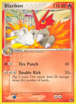 Blaziken, POP Series 1, no. 1