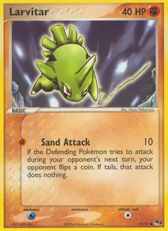 Larvitar, POP Series 1, no. 11