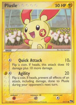 Plusle, POP Series 1, no. 13