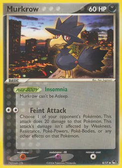 Murkrow, POP Series 1, no. 8