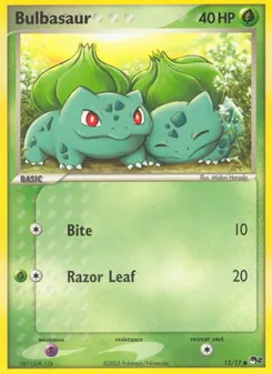 Bulbasaur, POP Series 2, no. 12