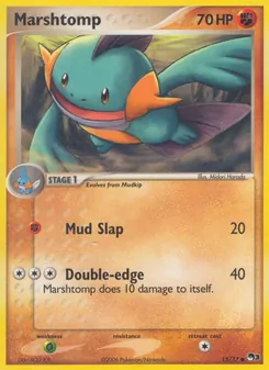 Marshtomp, POP Series 3, no. 15