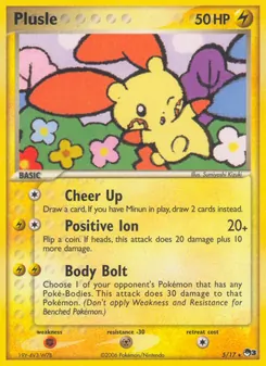 Plusle, POP Series 3, no. 5